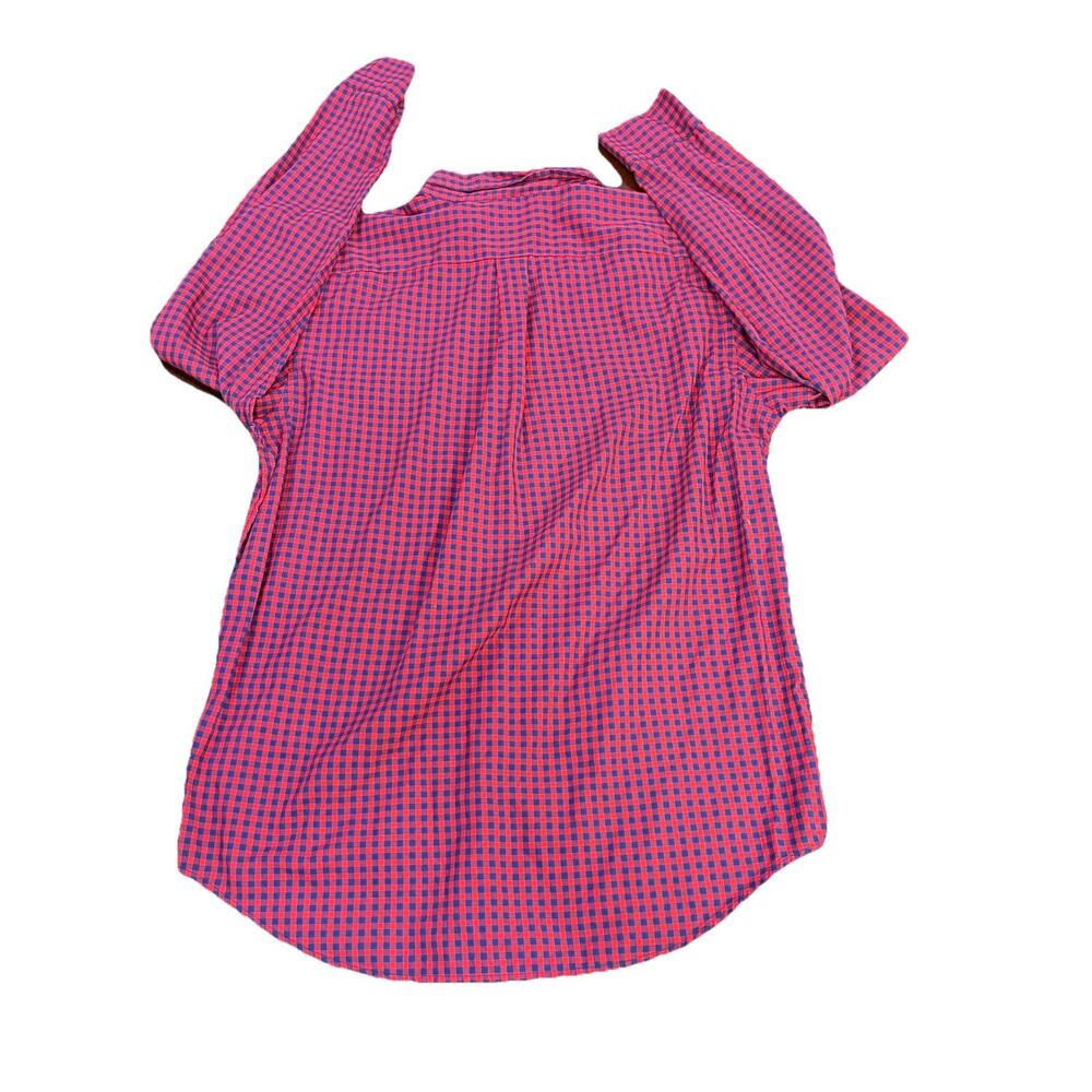 Vineyard Vines Medium Men’s Performance Classic Fit Tucker Red Plaid Shirt - Picture 2 of 13